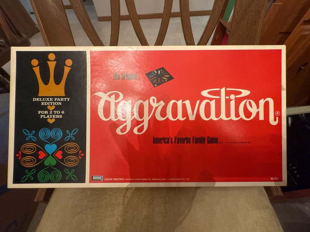 Lakeside Aggravation Deluxe Party Edition Board Game